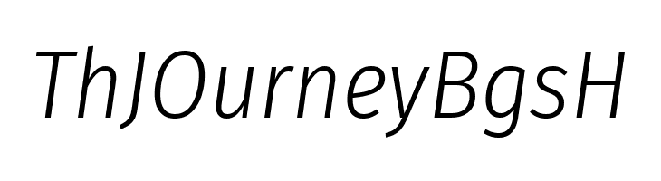 Fira Sans Condensed Light Italic  Free Fonts Download