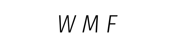 Fira Sans Condensed Light Italic  Free Fonts Download