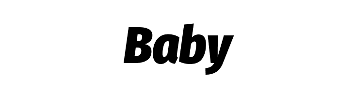 Fira Sans Condensed Black Italic  Free Fonts Download