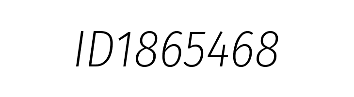 Fira Sans Condensed ExtraLight Italic  Free Fonts Download