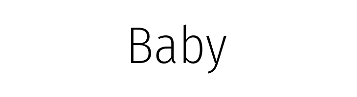 Fira Sans Condensed ExtraLight  Free Fonts Download