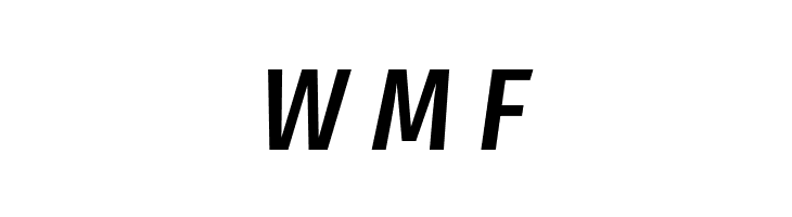 Fira Sans Condensed Medium Italic  Free Fonts Download