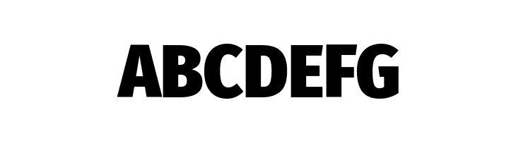 Fira Sans Condensed Black  Free Fonts Download