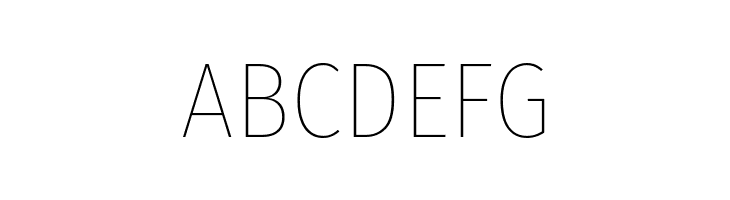 Fira Sans Condensed Thin  Free Fonts Download