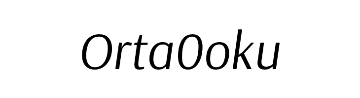 Arsenal Italic  Free Fonts Download