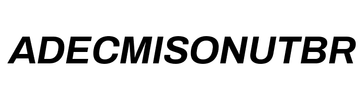 Archivo Bold Italic  Free Fonts Download