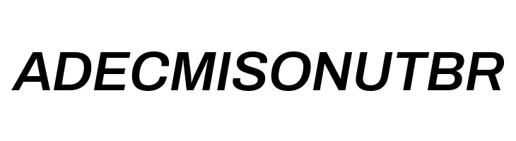 Archivo SemiBold Italic  Free Fonts Download