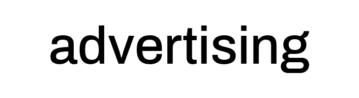 advertising Archivo Medium Font