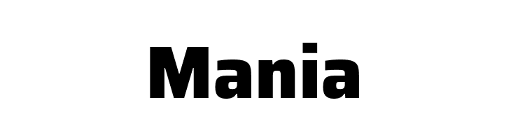 Mania Saira ExtraBold Font