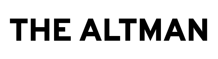 THE%2BALTMAN Overpass Black Font