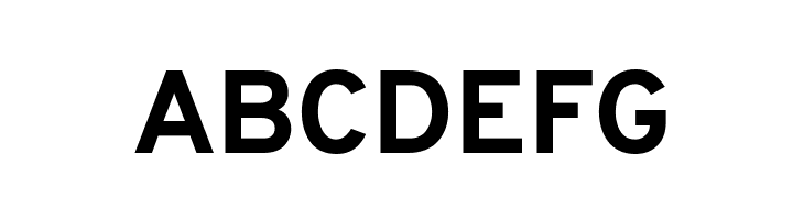 ABCDEFG Overpass ExtraBold Font