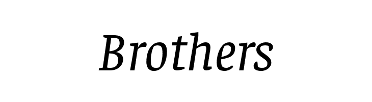 Faustina Italic  Free Fonts Download