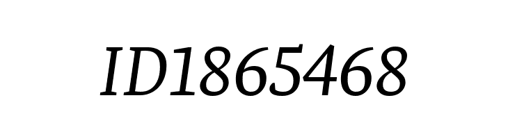 Faustina Italic  Free Fonts Download