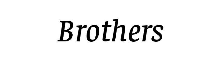 Faustina Medium Italic  Free Fonts Download