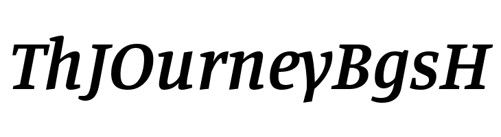 Manuale SemiBold Italic  Free Fonts Download