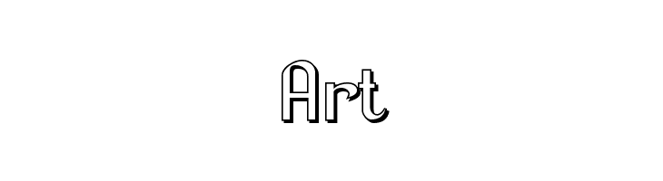 Lesser Concern Shadow  Free Fonts Download