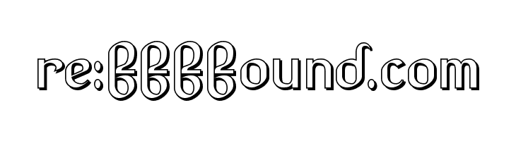 Lesser Concern Shadow  Free Fonts Download