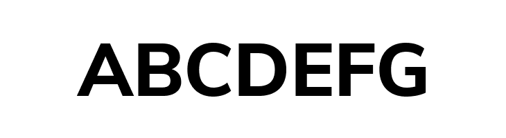 Nunito Sans ExtraBold  Free Fonts Download