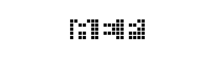 Pica Hole - MRST  Free Fonts Download