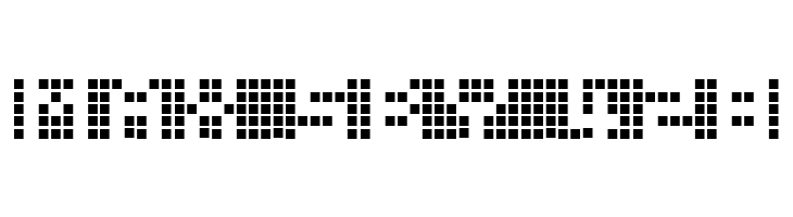 Pica Hole - MRST  Free Fonts Download