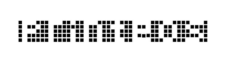 Pica Hole - MRST  Free Fonts Download