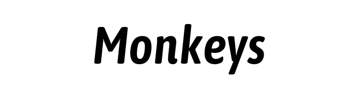 Asap Condensed SemiBold Italic  Free Fonts Download