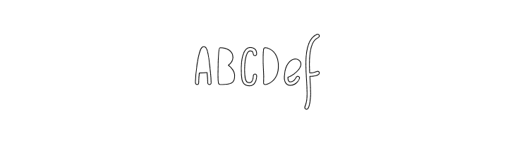 ACWanitaOutlineCounters  Free Fonts Download