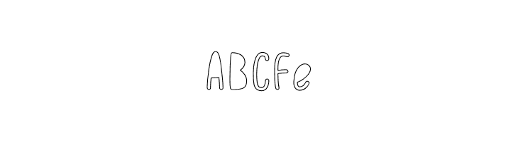 ACWanitaOutlineCounters  Free Fonts Download