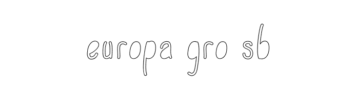 ACWanitaOutlineCounters  Free Fonts Download