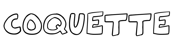 Hollow Cartoonlings  Free Fonts Download