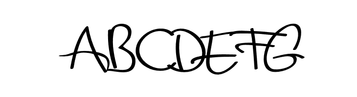 friends-DEMO  Free Fonts Download