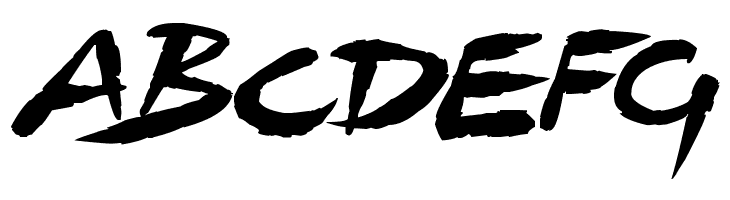 Speeding Brush  Free Fonts Download