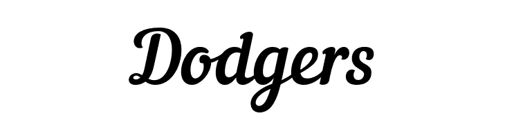 Dodgers NautilusPompilius Font