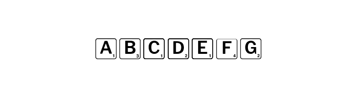 Scrabbles normal  Free Fonts Download