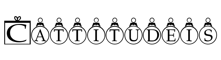 Christmas Ornaments Regular  Free Fonts Download