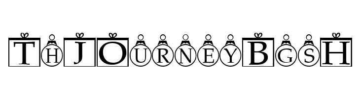 Christmas Ornaments Regular  Free Fonts Download