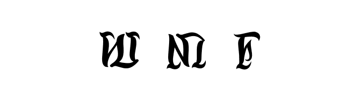 Black Ball Tattoo Personal Use  Free Fonts Download