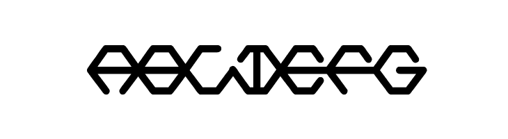 POLYGON STAR  Free Fonts Download
