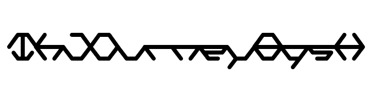 POLYGON STAR  Free Fonts Download