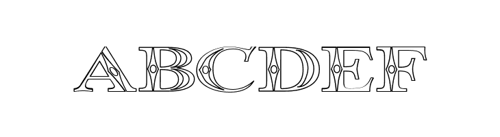 Occoluchi Outline  Free Fonts Download