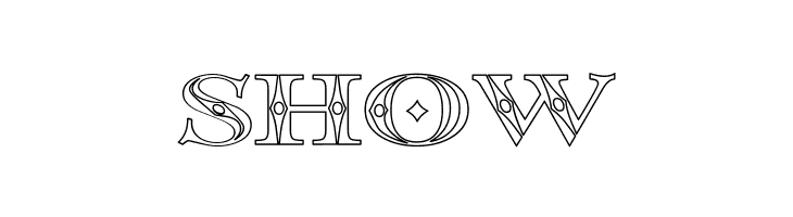 Occoluchi Outline  Free Fonts Download