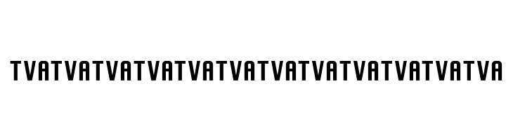TVA 1990  Free Fonts Download