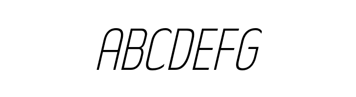 RakeslyEl-Italic  Free Fonts Download