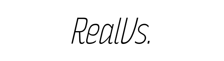 RakeslyEl-Italic  Free Fonts Download
