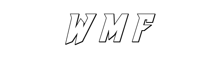 Raider Crusader Outline  Free Fonts Download