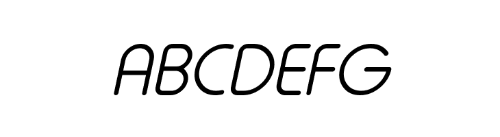 Typo Round Light Italic Demo  Free Fonts Download