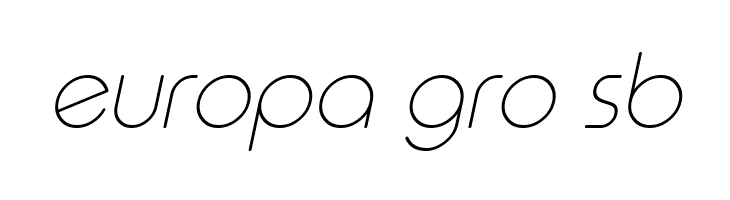 Typo Round Thin Italic Demo  Free Fonts Download
