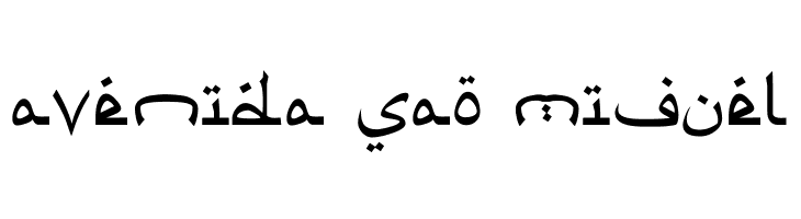 Psuedo Saudi  Free Fonts Download