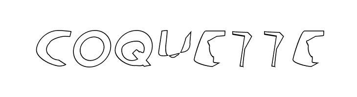 Ampere Outline Italic  Free Fonts Download