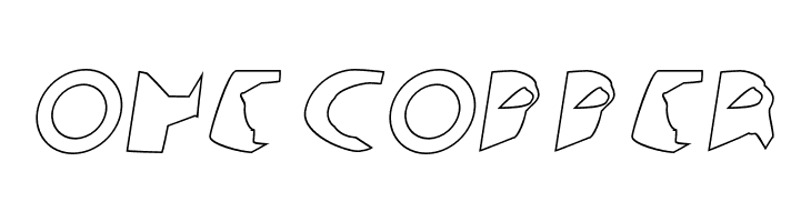 Ampere Outline Italic  Free Fonts Download